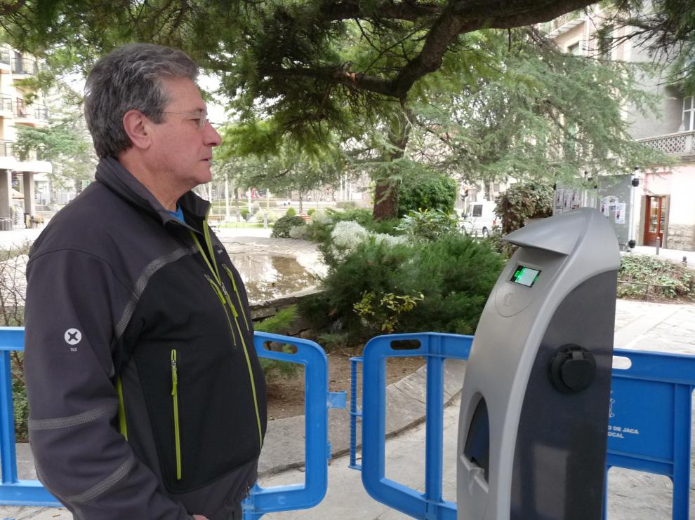 Cargador para vehículos eléctricos.