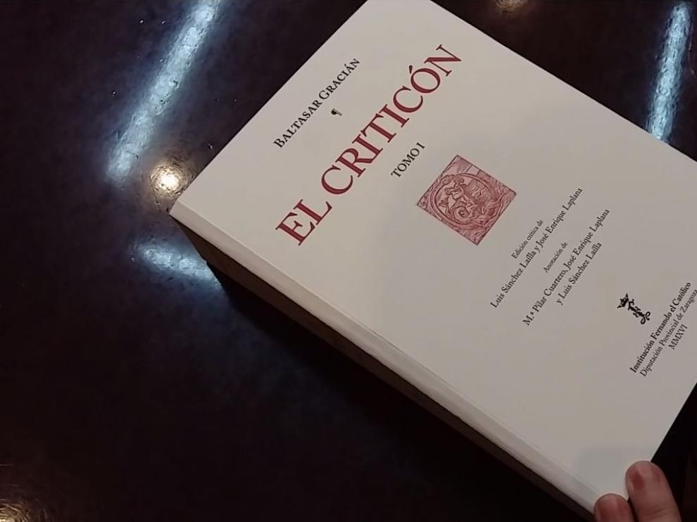 La Institución Fernando el Católico acaba de publicar una edición especial de 'El Criticón' de Baltasar Gracián