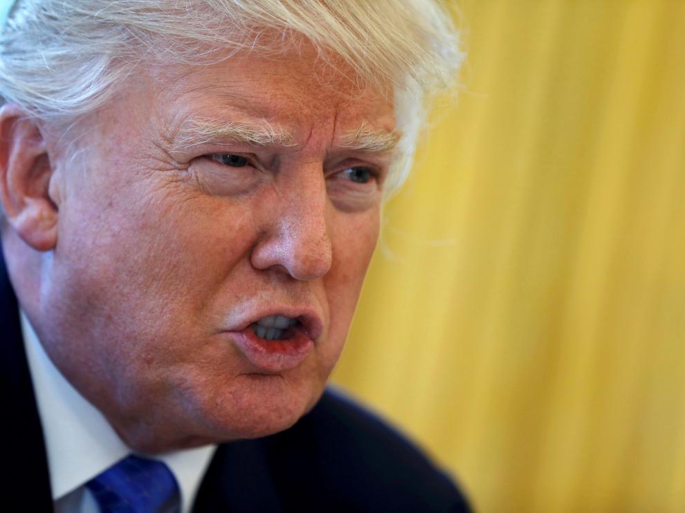 El presidente de Estados Unidos, Donald Trump.