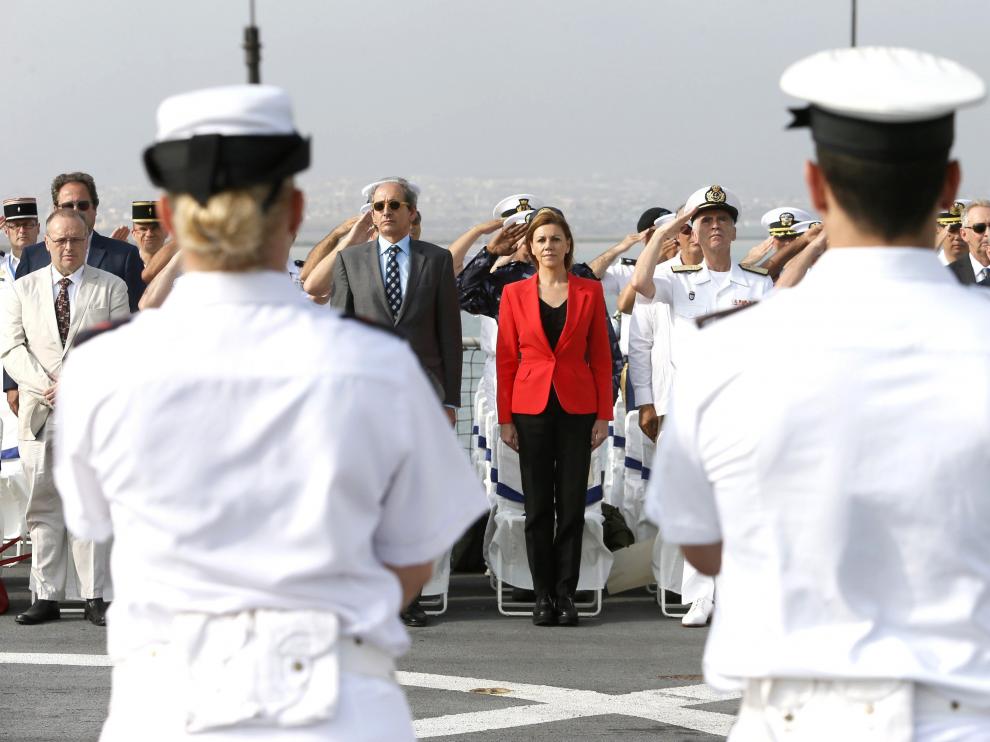 Acto presidido por la ministra de Defensa, María Dolores de Cospedal.