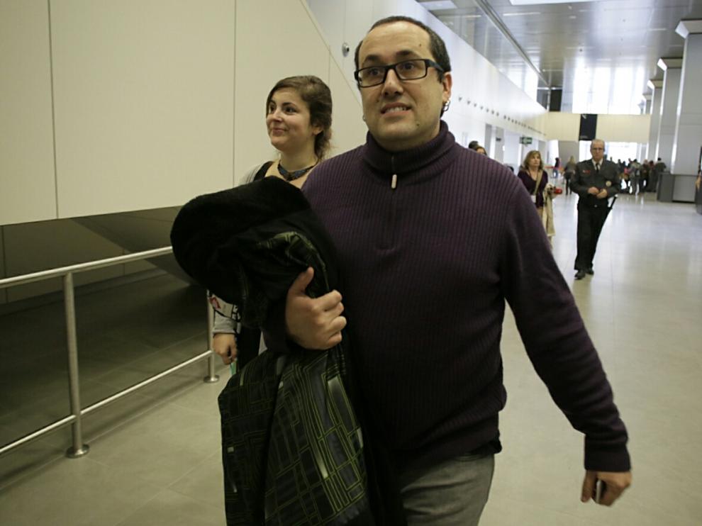 Alberto Cubero, en la Ciudad de la Justicia