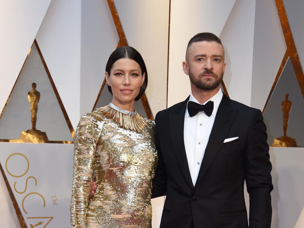 Jessica Biel y su marido Justin Timberlake