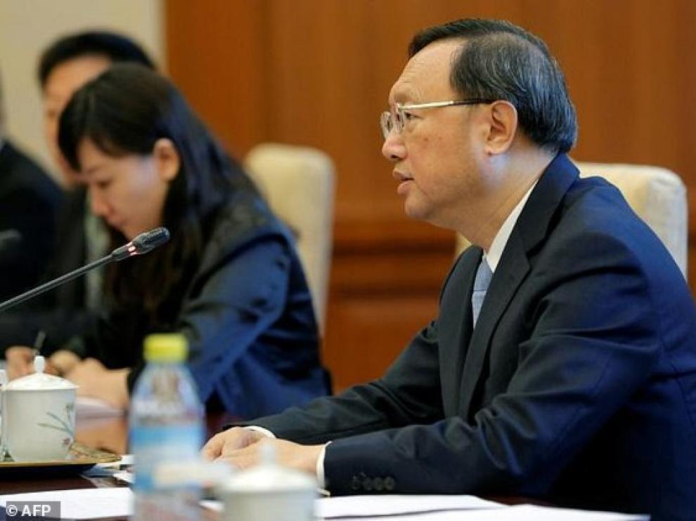 El consejero de Estado Yang Jiechi, el diplomático chino de más alto rango.