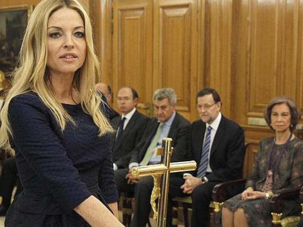 La presidenta del Observatorio de Violencia Doméstica y de Género del Consejo General del Poder Judicial, Ángeles Carmona.