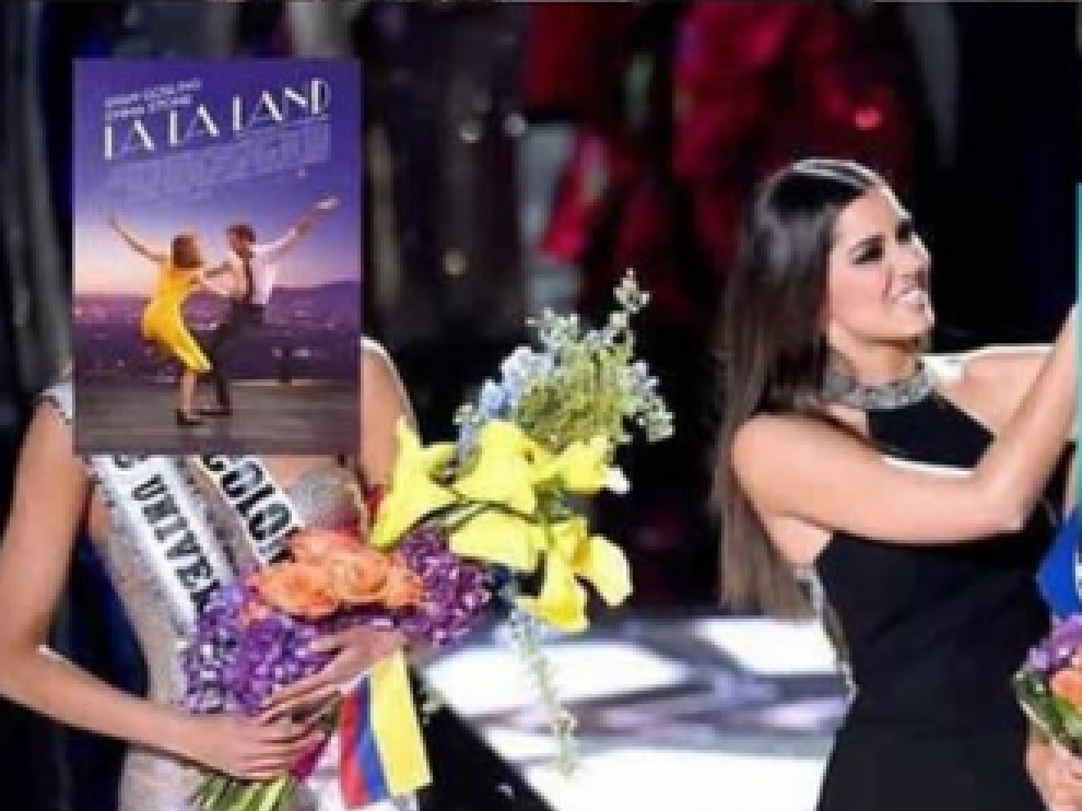 Los memes jugaron con el error cometido también el Miss Universo 2015