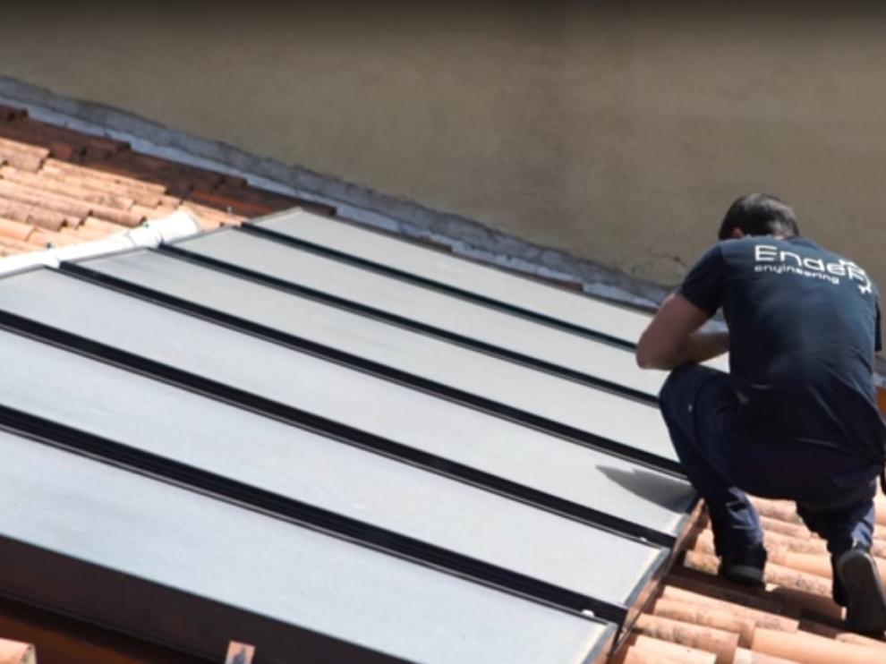 Paneles solares de EndeF
