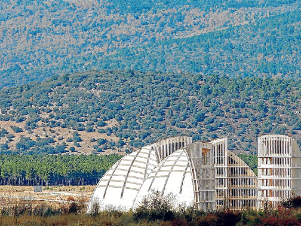 La Cúpula de la Energía de la Ciudad del Medio Ambiente (CMA), proyecto original que derivó en el Parque Empresarial (PEMA)