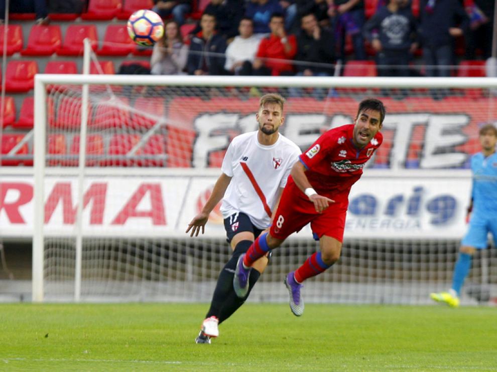Alberto Escassi en un partido en Los Pajaritos