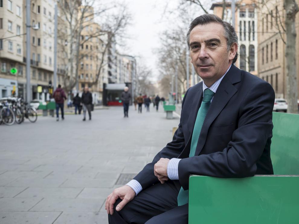 Luis María Beamonte, presidente del PP-Aragón