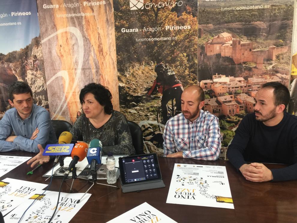 Presentación del Festival Vino Trufa Jazz.
