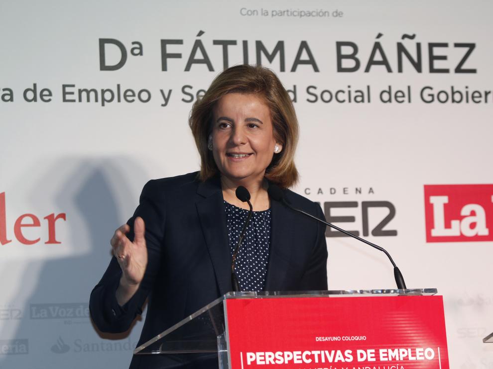Fátima Báñez en Almería.
