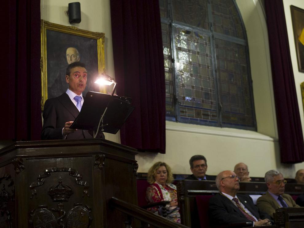 Martín Montañés ingresa en la Real Academia de Medicina de Zaragoza