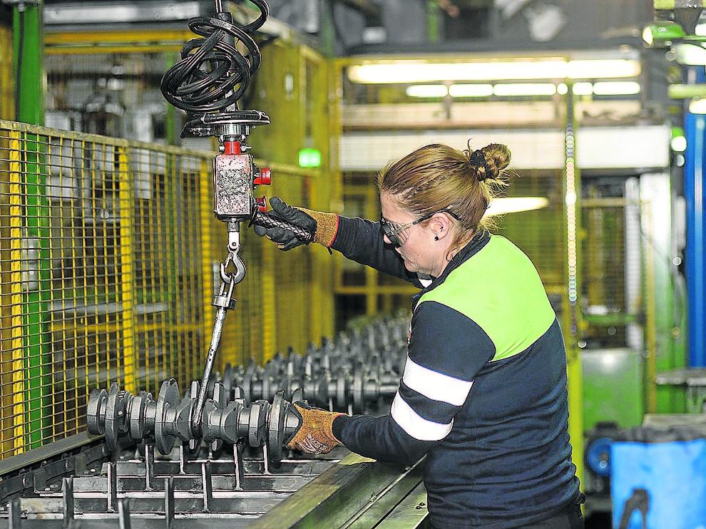 Imagen de 2015 de las instalaciones de Casting Ros en la localidad turolense de Utrillas.