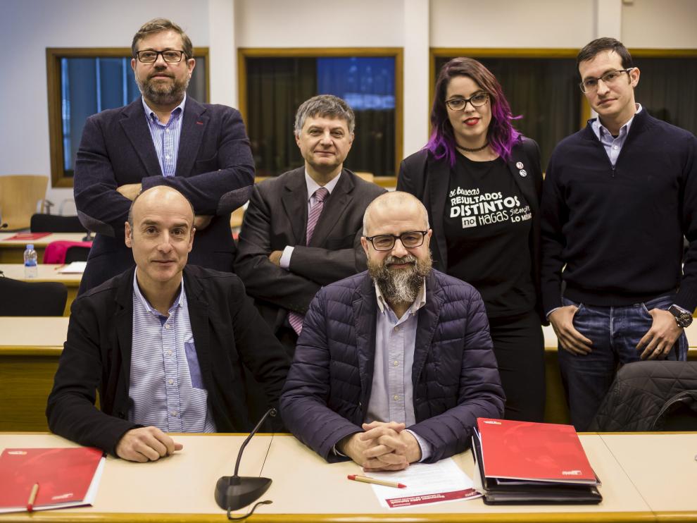 Responsables de la empresa Pensumo.