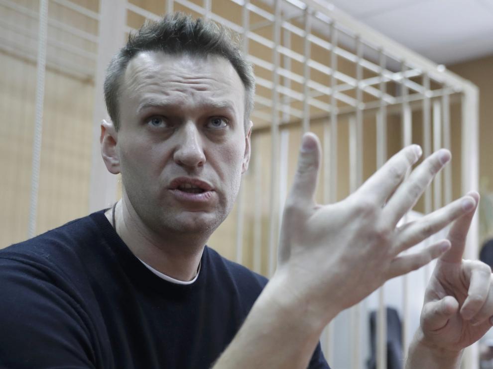 El líder opositor ruso Alexéi Navalni