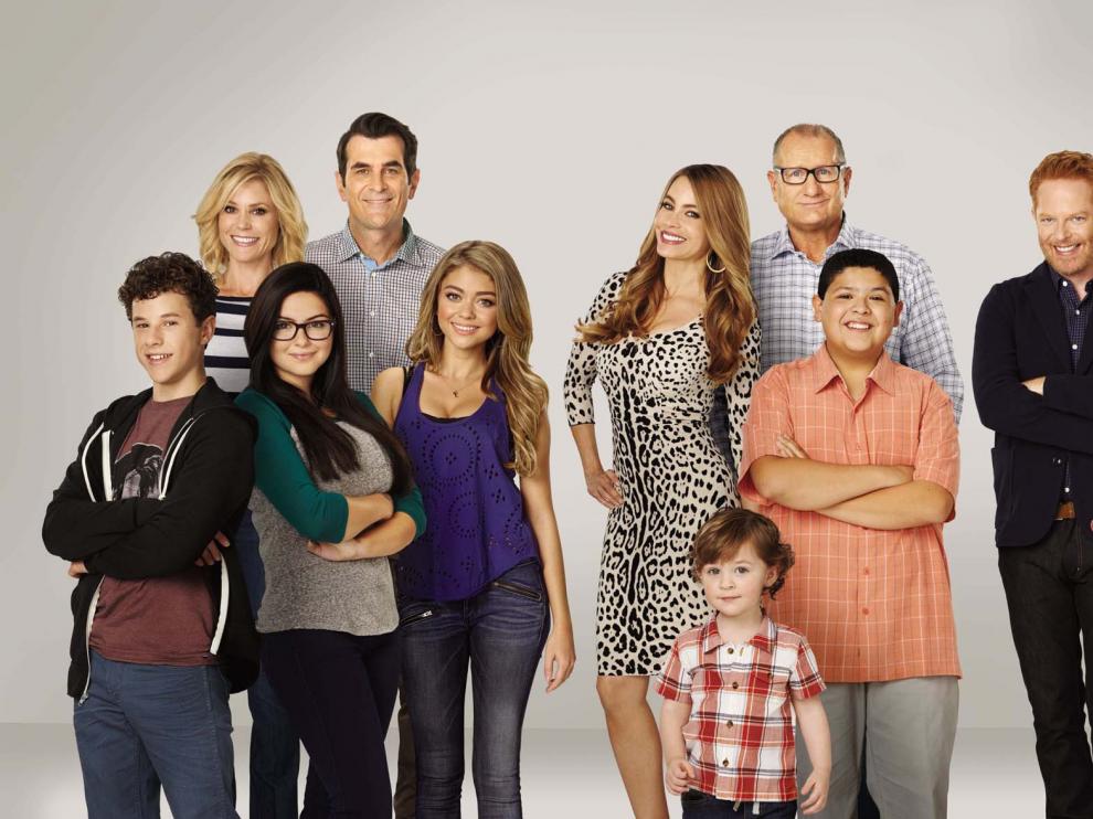 El reparto de 'Modern Family'.