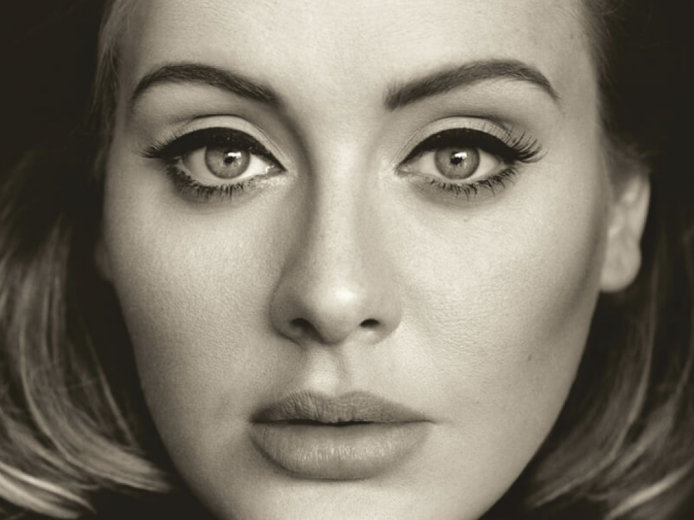 Carátula del último disco de la cantante Adele.
