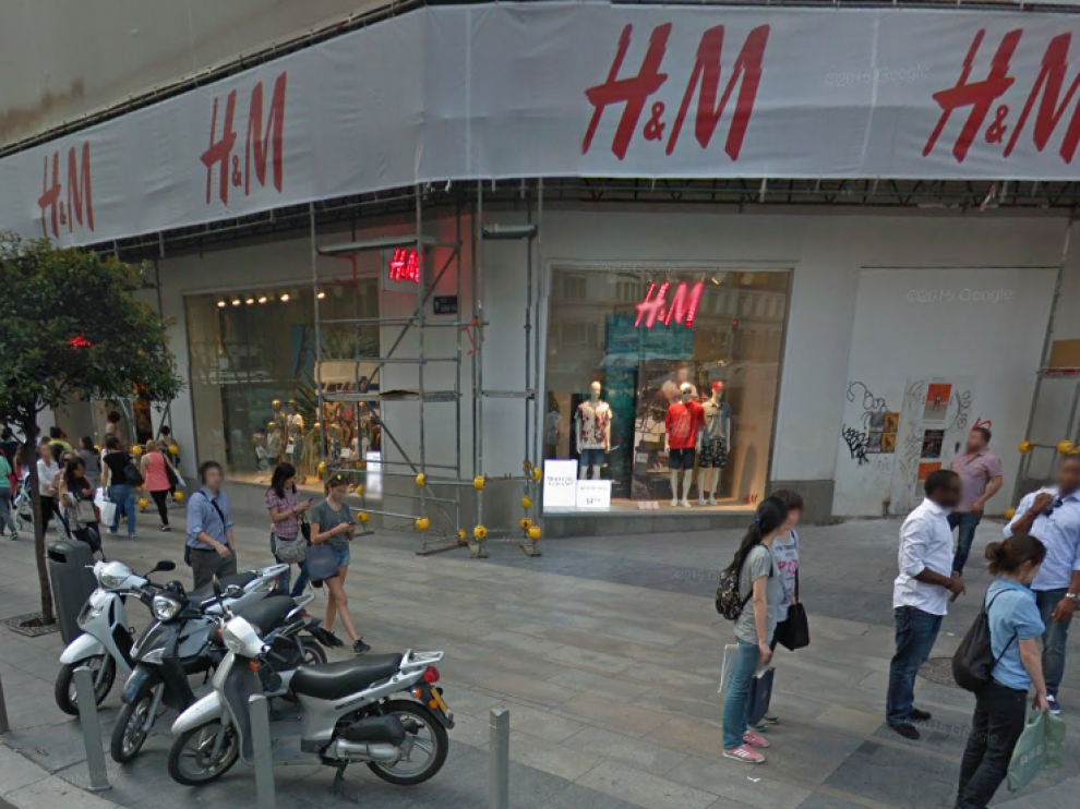 Una de las tiendas de H&M en Madrid.