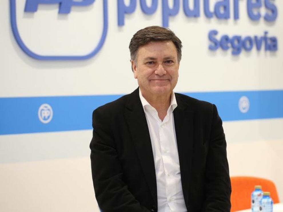 El presidente del PP de Segovia, Francisco Vázquez