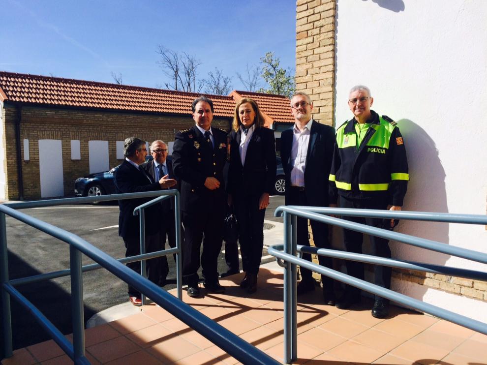 La Junta Local ha conocido las nuevas dependencias de la Policía Local.