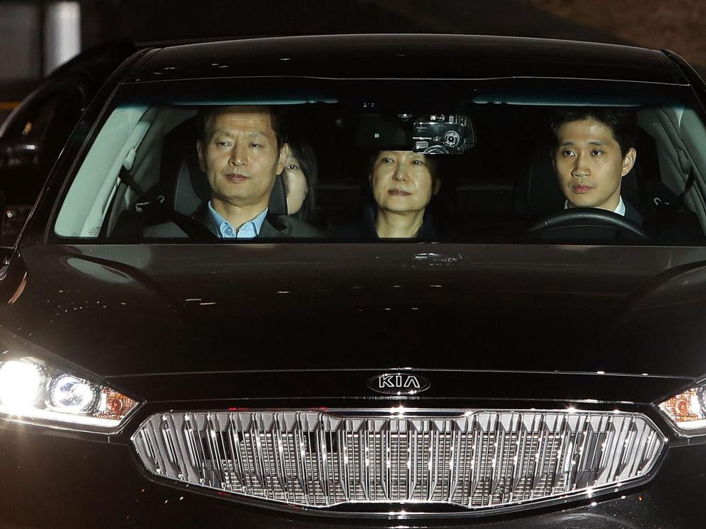La expresidenta surcoreana fue detenida.