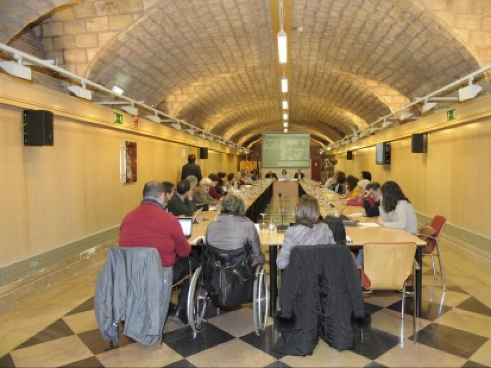 El consejo aragonés de Servicios Sociales.