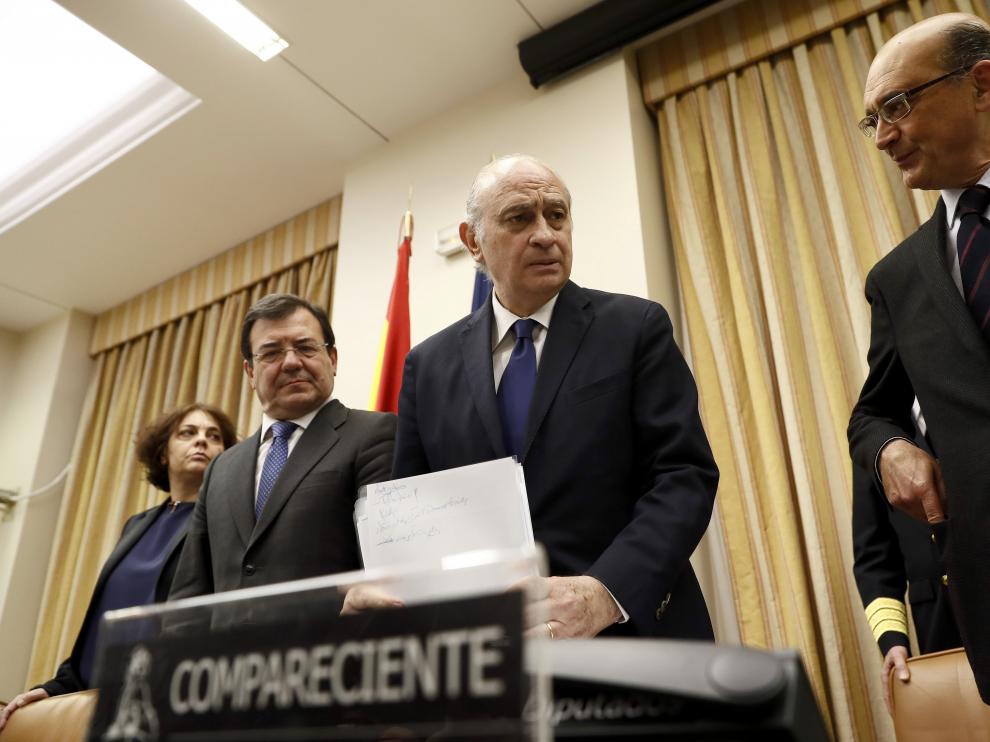 Comparecencia del exministro del Interior Jorge Fernández Díaz.