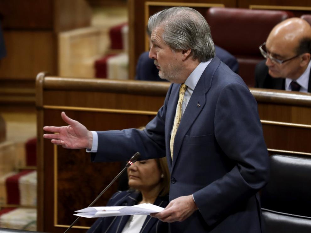 El ministro de Educación, Cultura y Deporte, Íñigo Méndez de Vigo.