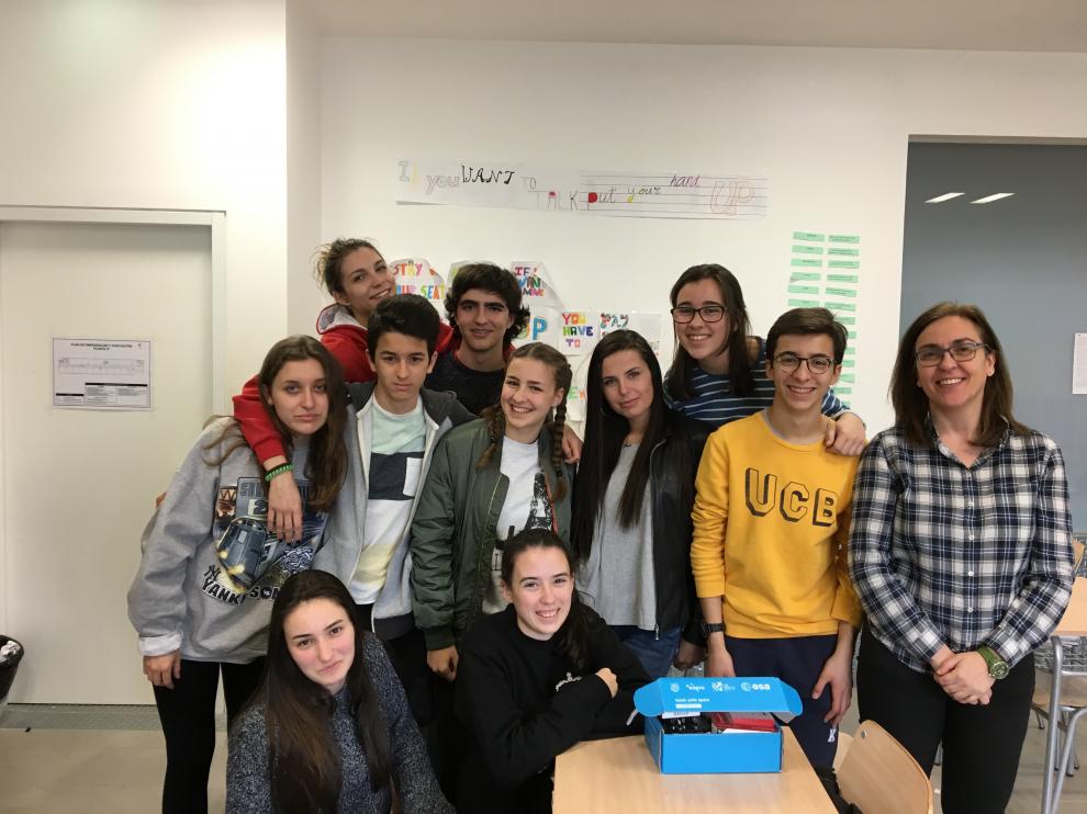 Alumnos del IES Valdespartera que participan en el proyecto seleccionado por la Agencia Espacial Europea.