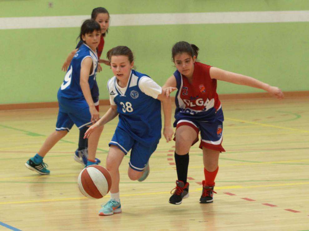 Baloncesto infantil.