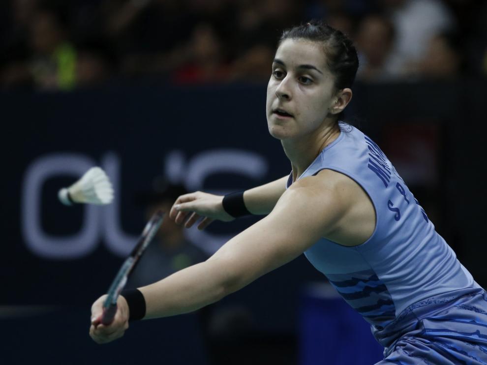 Carolina Marín ya está en cuartos de final del Abierto de Singapur