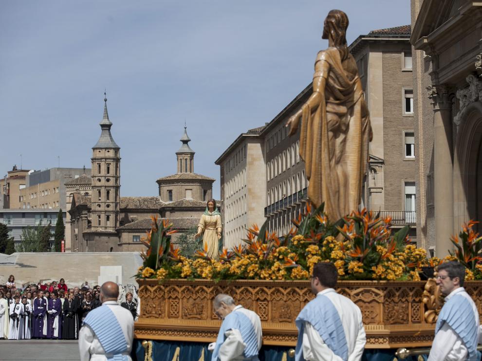 Procesión del Encuentro Glorioso del Cristo Resucitado