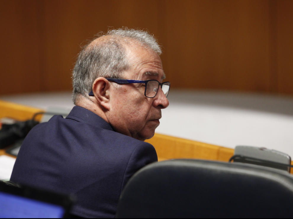 El consejero de Hacienda del Ejecutivo aragonés, Fernando Gimeno.