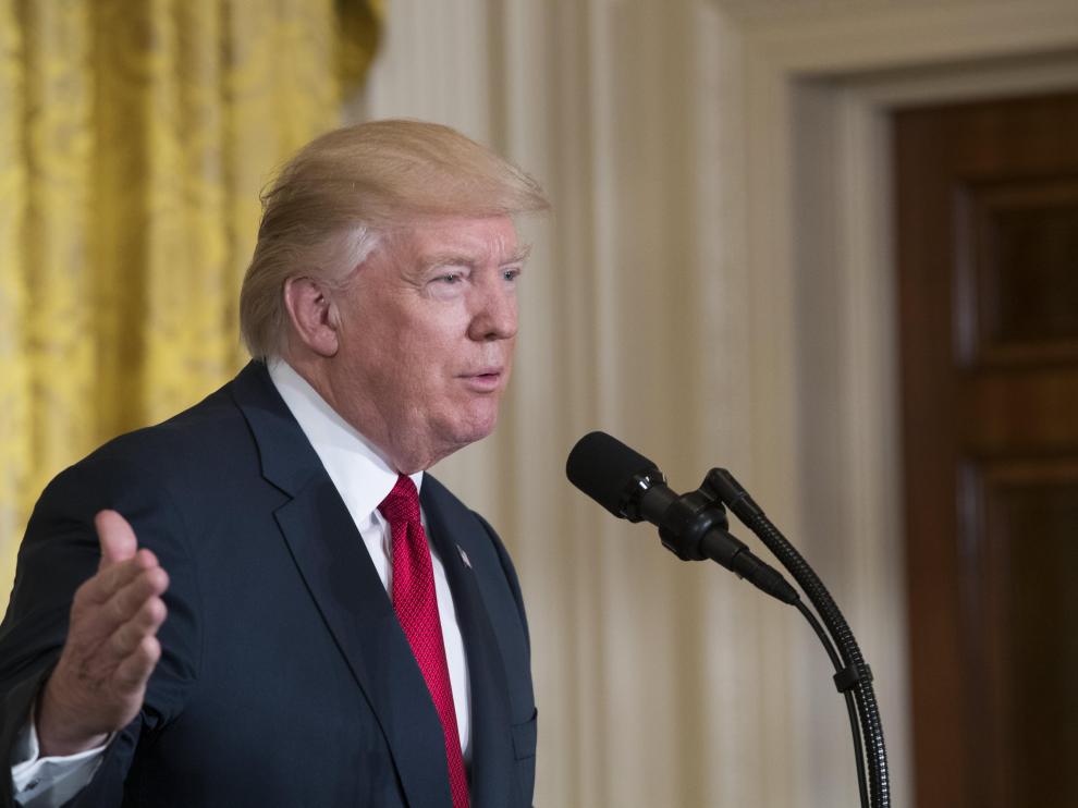 El presidente de EE.UU., Donald Trump.