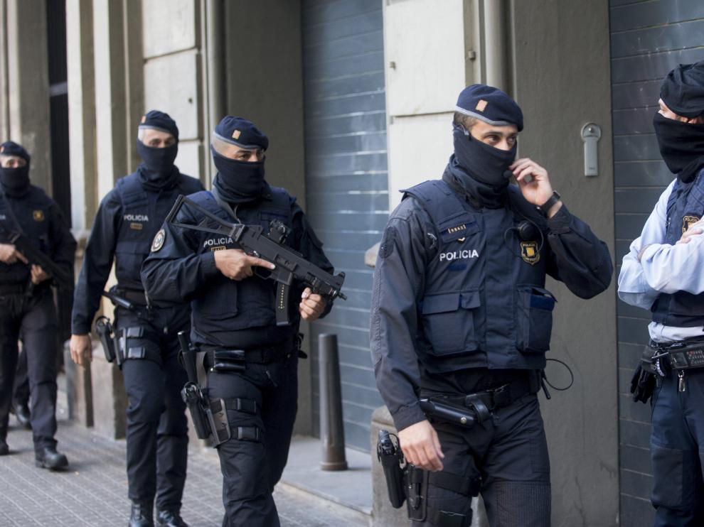 Operación policial en Barcelona con detenidos relacionados con los atentados de Bruselas