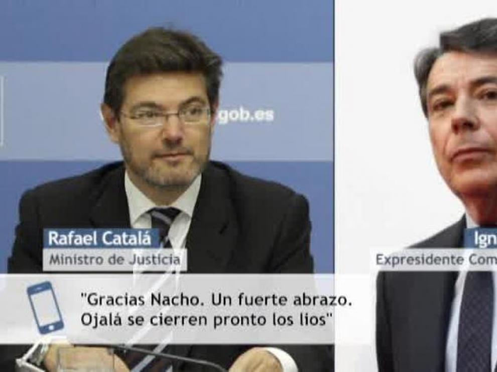 Catalá a González: "Gracias Nacho. Un fuerte abrazo. Ojalá se cierren pronto los líos".