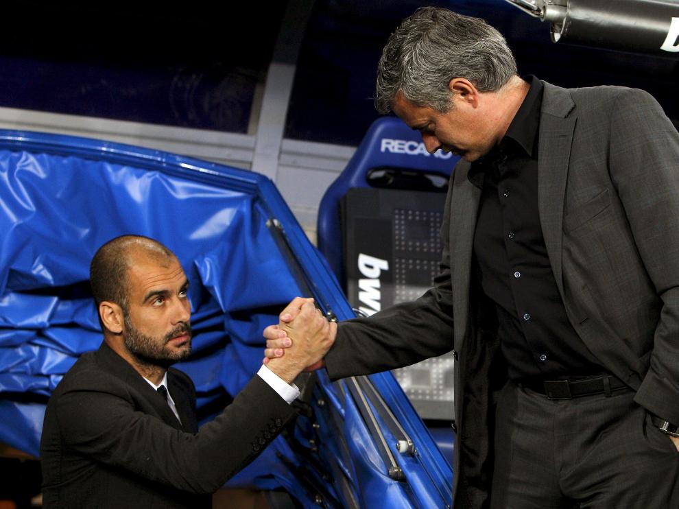 Guardiola: "Mourinho y yo somos vecinos y si nos vemos nos ...