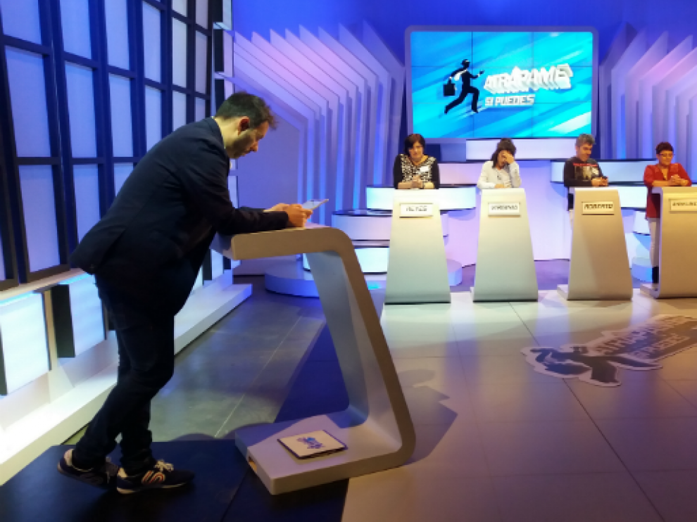 El programa de Aragón TV 'Atrápame si puedes... esta noche'.