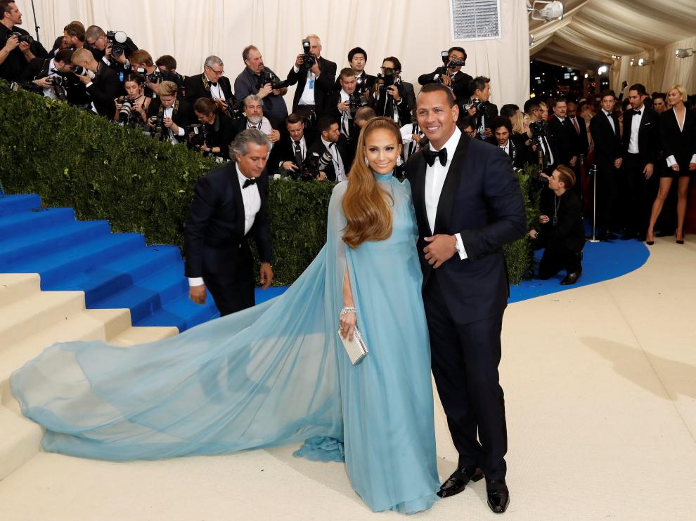Jennifer López y Alex Rodriguez