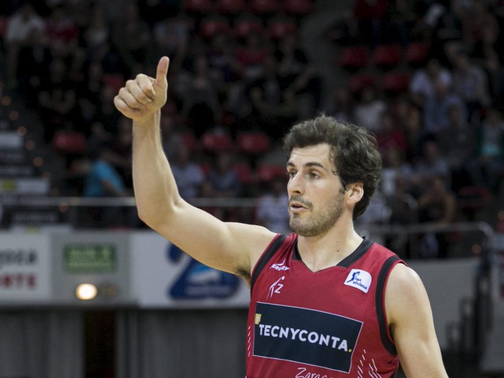 Tomás Bellas, durante un partido esta temporada.