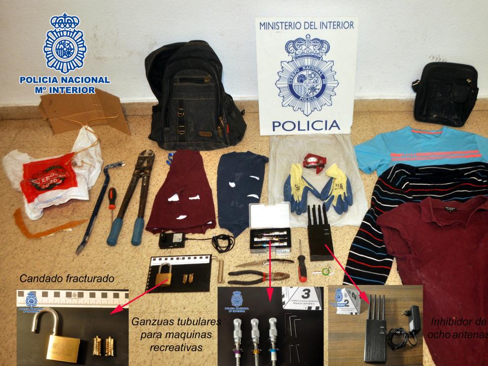 Efectos intervenidos.