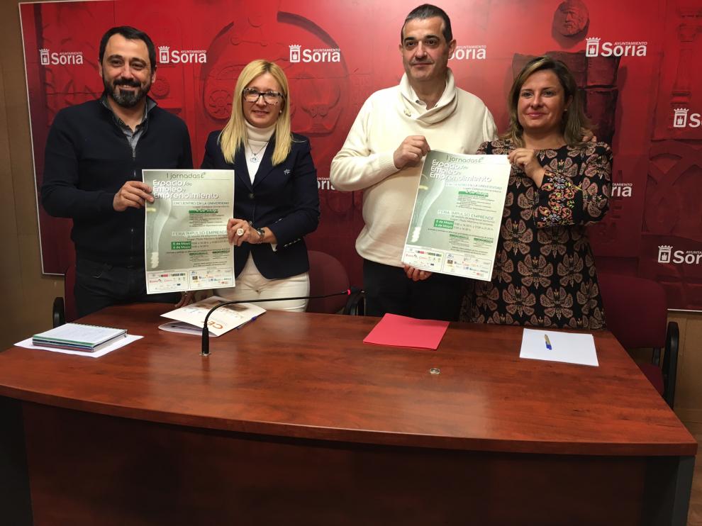 En ambos eventos colaboran el Ayuntamiento de Soria, la Diputación de Soria, la Universidad de Valladolid y la Cámara de Comercio.
