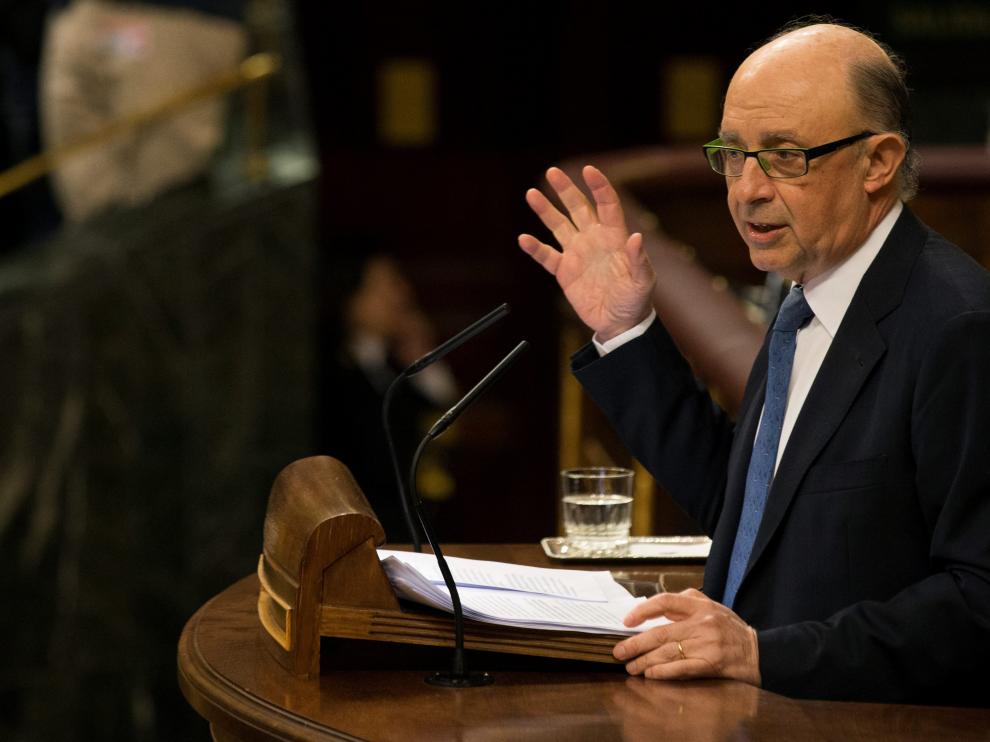El ministro de Hacienda y Función Pública, Cristóbal Montoro.