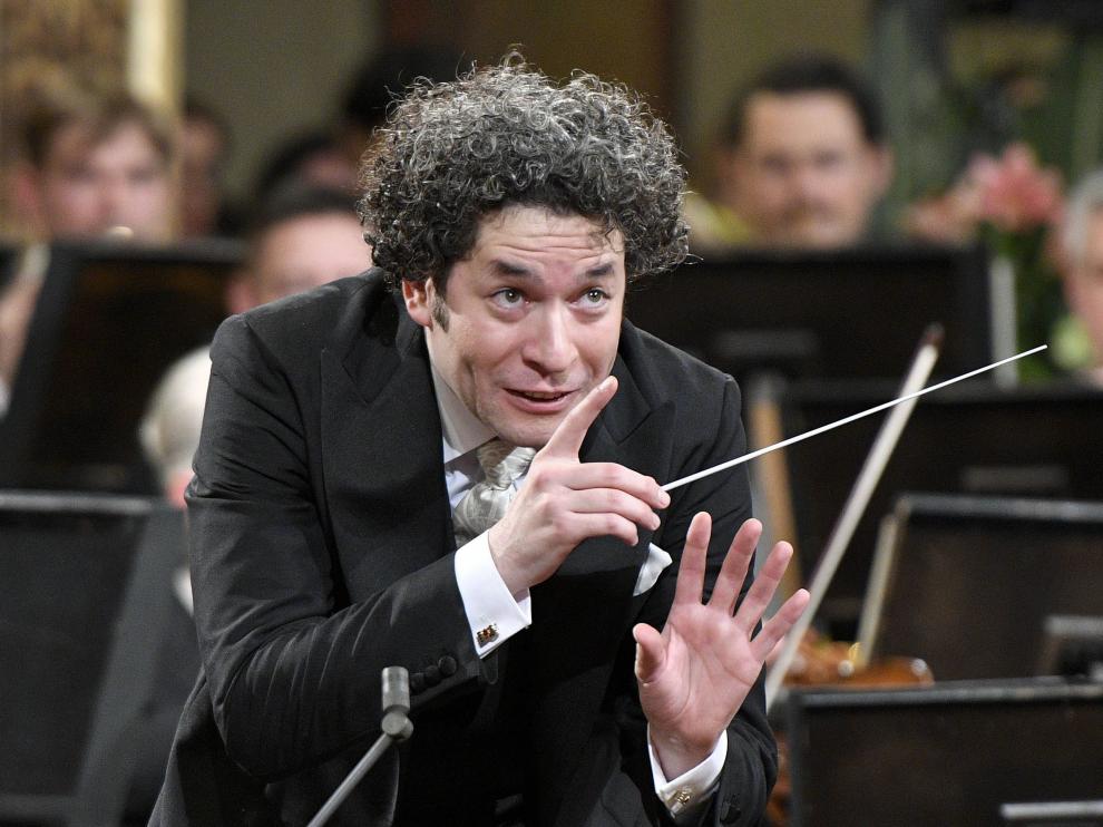 El director de orquesta venezolano Gustavo Dudamel.