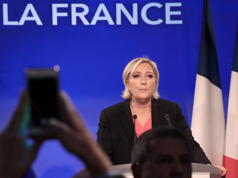Marine Le Pen reconoce la victoria de Macron tras la segunda vuelta