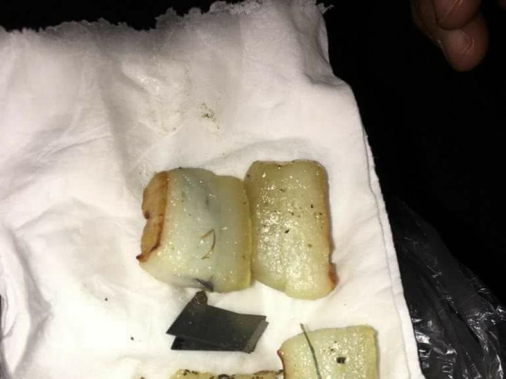 Algunas de las trampas encontradas