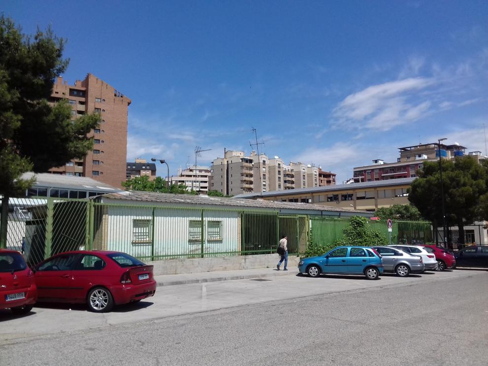 Casa del conserje del colegio Doctor Azúa, que podría utilizarse como espacio educativo.