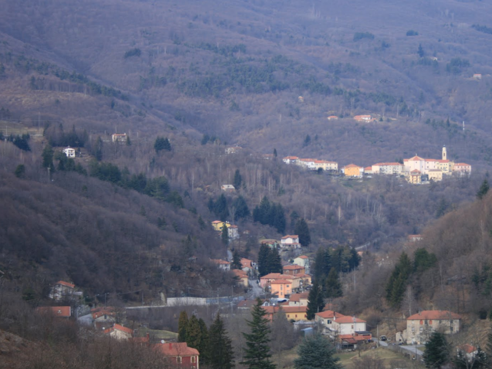 Bormida, un pequeño pueblo italiano.