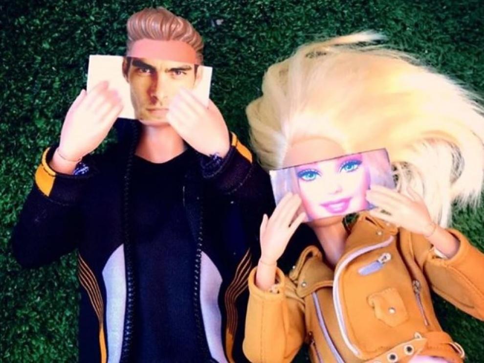 Kortajarena y la vecina rubia, en un día de campo... más o menos.