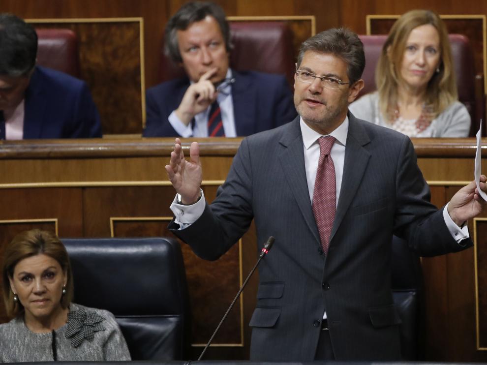 El ministro de Justicia, Rafael Catalá.